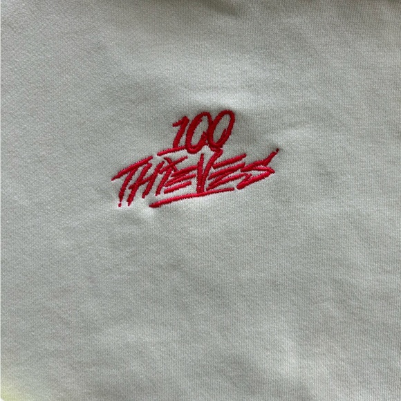 NWT 100 Thieves Enter Infinity Hoodie Lemonade Hoodie Men’s Small Pullover - Picture 11 of 12